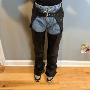 Harley-Davidson Black Leather Chaps